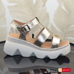 Sandale Piele Naturala Aurie Lorena 3979-2