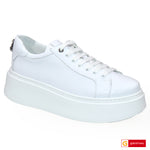 Pantofi Sport Dama Piele Naturala Alba Lorena 3606-1
