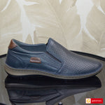 Pantofi Casual Barbat Piele Naturala Bleumarin 9505