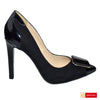 Pantofi Office Dama Piele Naturala Neagra Stefy 3210-3