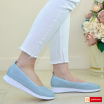 Balerini Piele Naturala Blue Lorena 3817-3