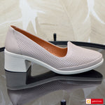 Pantofi Piele Naturala Taupe Gabriela 190