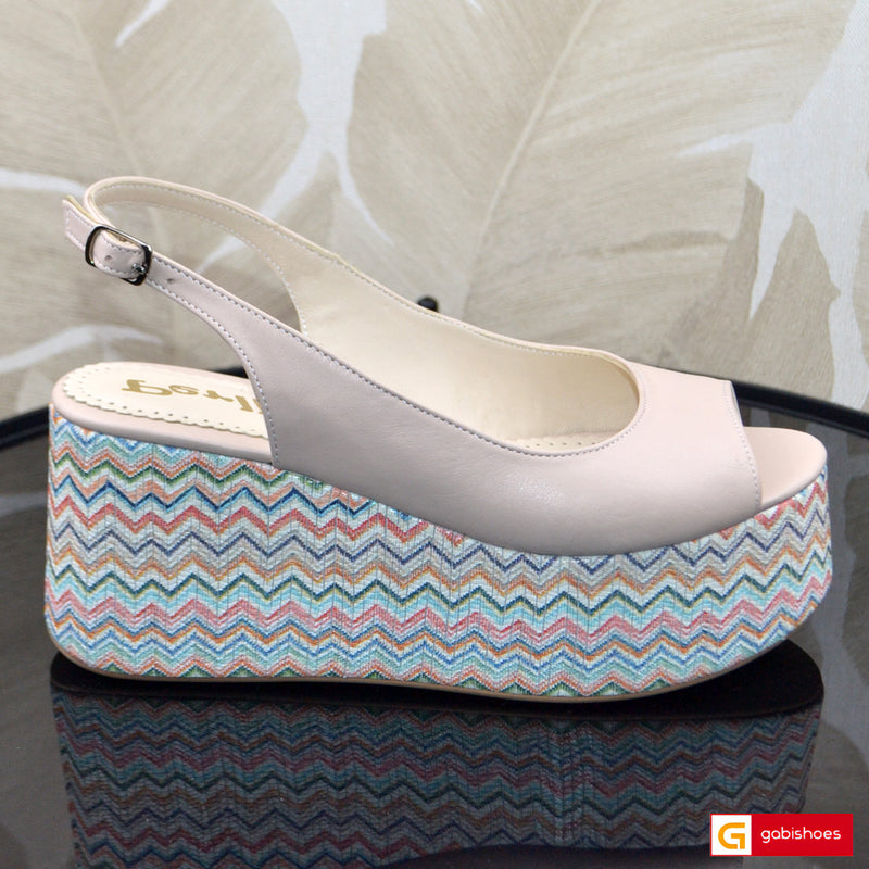Sandale Piele Naturala Bej Lorena 3989-3