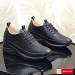 Pantofi Dama Piele Naturala Neagra Lorena 2024-2024