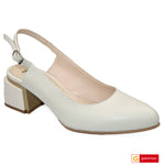 Sandale Dama Office Piele Naturala Bej Lorena 3778-1