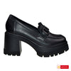 Pantofi Casual Dama Piele Naturala Neagra Lorena 3677-6