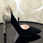 Pantofi Office Piele Naturala Neagra Gabriela 1470-4