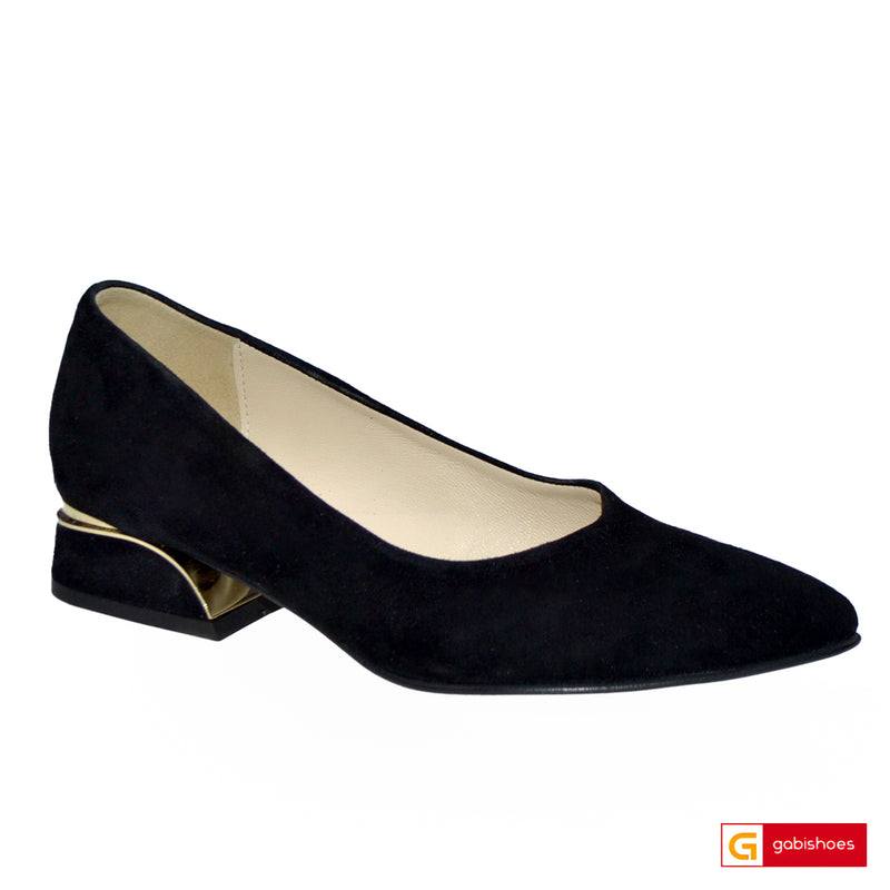 Pantofi Office Dama Piele Naturala Intoarsa Lorena 3995-1
