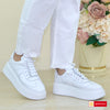 Pantofi Sport Piele Naturala Alba Lorena 4083-1