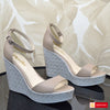 Sandale Dama Piele Naturala Taupe Lorena 3986-1