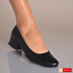 Pantofi Dama Piele Naturala Neagra Gabinna 3382-2