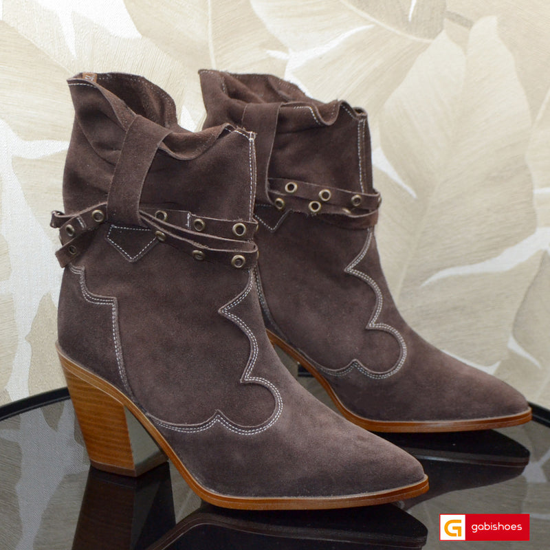 Ghete Dama Piele Naturala Maro Sandy 3032-11
