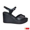 Sandale Dama Piele Naturala Neagra Lorena 3877-3