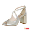 Sandale Dama Office Piele Naturala Bej Lorena 3926-2