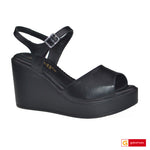 Sandale Dama Piele Naturala Neagra Lorena 3877-3