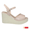 Sandale Casual Dama Piele Naturala Bej Pudra LORENA 3923-1