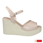 Sandale Casual Dama Piele Naturala Bej Pudra LORENA 3923-1
