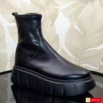 Ghete Dama Streach Piele Naturala Gabinna 4150-1 TT NEW