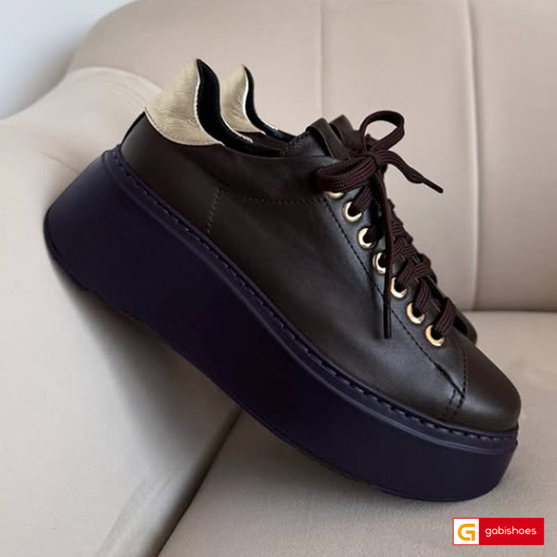 Pantofi Sport Piele Naturala Maro Lorena 3980-6