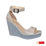 Sandale Dama Piele Naturala Bej Lorena 3986-2