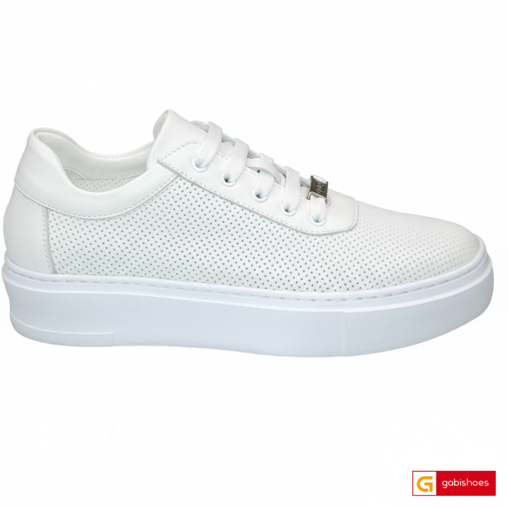 Pantofi Sport Dama Piele Naturala Alba Lorena 3214-1

Material: Piele Naturala
Culoare: Alba
Tip: Pantofi
Stil: Sport
Caracteristici: Pantofi sport piele naturala alba cu model gaurele
- Pantofi piele naturala alba ,&nbsp; sistem de inchidere cu siret&nbsp;
- Pantofi sport cu burete special extra-confort
- Talpa alba cusuta , brant interior cu burete special , mesina naturala&nbsp;&nbsp;
- Inaltime talpa : 4.5 cm&nbsp;
- Schimb gratuit
*Masuratori realizate pentru marimea 37.

Pantofii sunt confectionati di