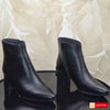 Ghete Dama Piele Naturala Neagra Lorena 4060-6