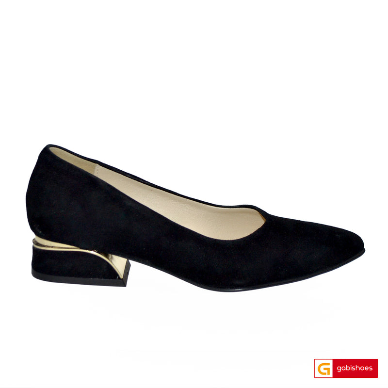 Pantofi Office Dama Piele Naturala Intoarsa Lorena 3995-1