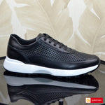 Pantofi Sport Piele Naturala Neagra Gabriel 3952-5 P