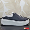 Pantofi Sport Piele Naturala Neagra Lorena 3182-12