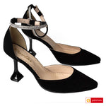 Sandale Piele Naturala Intosrsa Neagra Lorena 3314-6