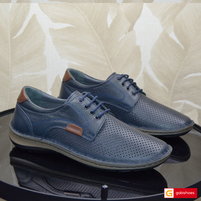 Pantofi Casual Barbat Bleumarin 9504