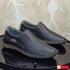 Pantofi Casual Barbat Piele Naturala Neagra 9505