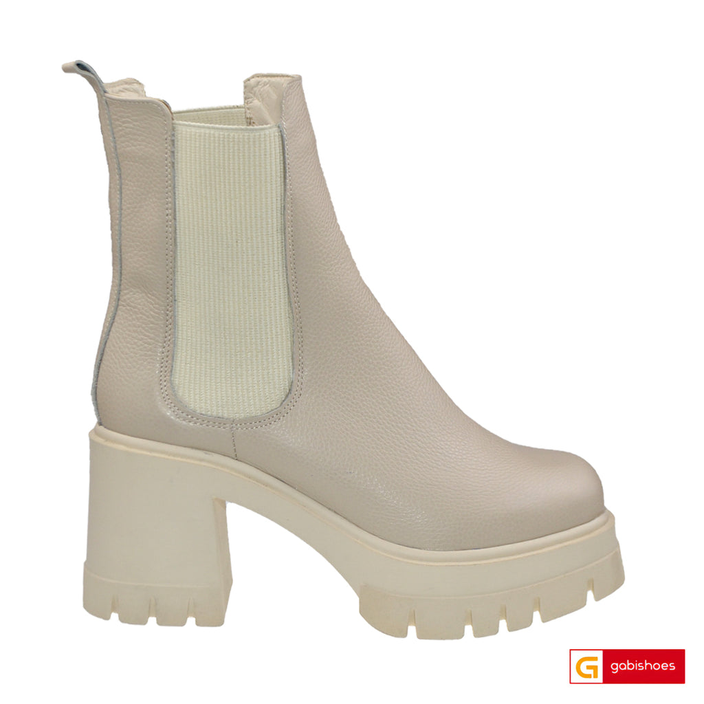 Ghete Dama Piele Naturala Bej Lorena 3568-3
