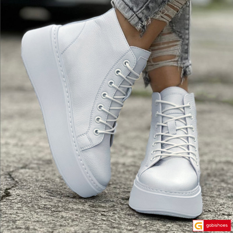 Ghete Sport Dama Piele Naturala Aba Lorena 4096-4