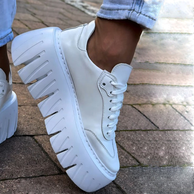 Pantofi Sport Piele Naturala Alba Gabriela 3850-2026