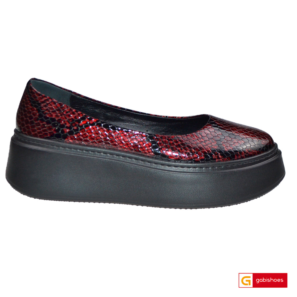 Balerini Piele Naturala Multicolora Gabriela 3146-63