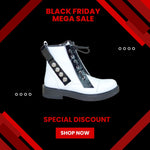 Ghete Casual Dama Piele Naturala Alice BLACKF