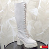 Material: Piele Naturala
Culoare: Bej
Tip: Bocanci Dama
Stil: Casual

- Bocanci piele naturala bej
- Bocanci cu fermoar si siret,
- Talpa bej , varful rotund&nbsp;
- Inaltime: 31 cm de la talpa in sus, toc 7 cm
- Interior material textil si mesina naturala , la cerere mesina naturala completa +40 lei&nbsp; &nbsp; &nbsp; &nbsp; &nbsp; &nbsp; &nbsp; Dimensiuni :33=21.8 "34=22,3 cm: 35 = 23 cm; 36 = 23,8cm; 37 = 24,5cm; 38 = 25,2 cm; 39 = 25,9cm; 40 = 26,6 cm
* Masuratori realizate pentru marimea 37