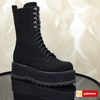 Ghete Dama Piele Naturala Intoarsa Neagra Lorena 1339-24