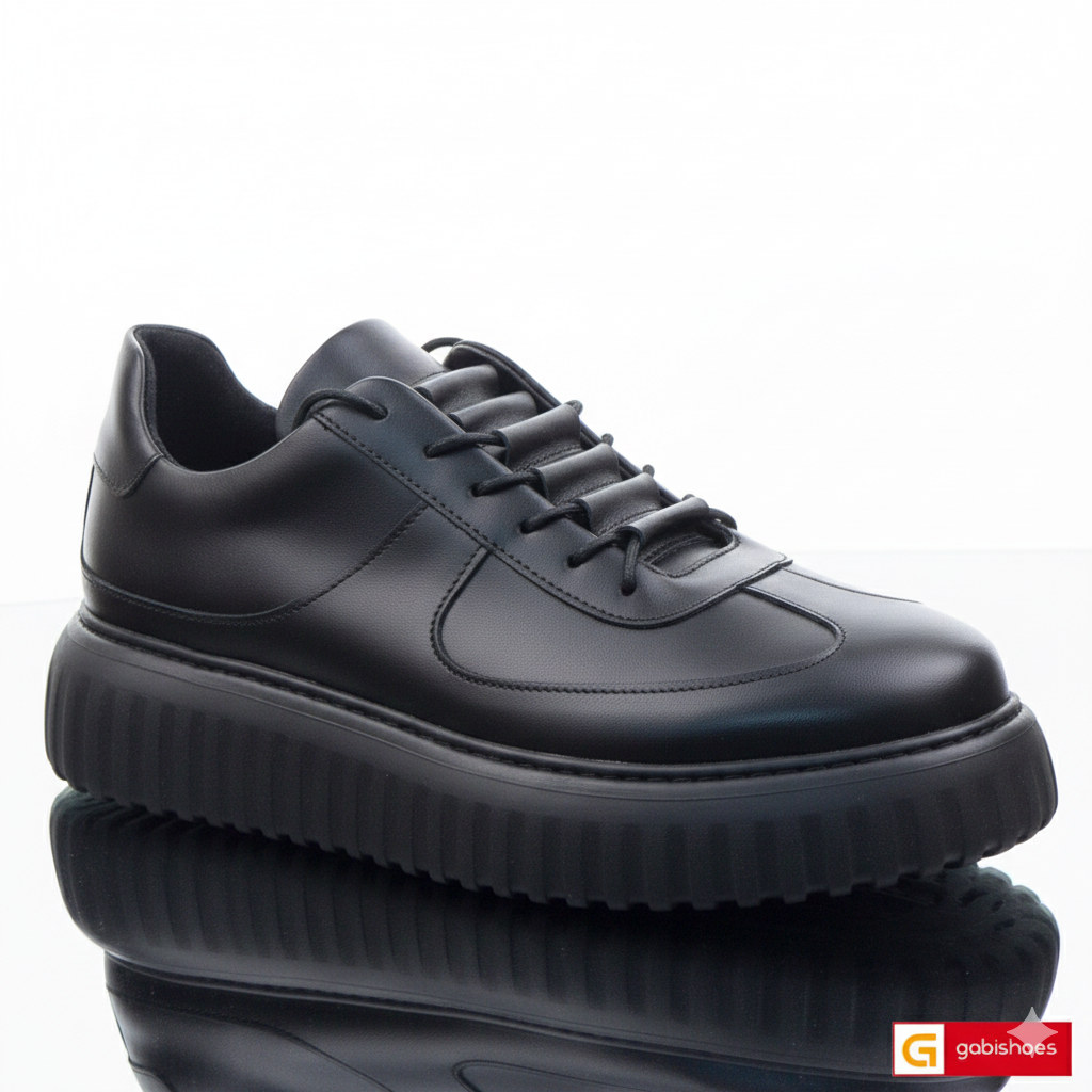 Pantofi Sport Dama Piele Naturala Neagra Lorena 4091-2

Material: Piele Naturala
Culoare: Neagra
Tip: Pantofi
Stil: Sport
Caracteristici Pantofi sport piele naturala neagra
- Pantofi piele naturala neagra , sistem de inchidere cu siret elastic
- Pantofi sport cu burete special extra-confort
- Talpa neagra cusuta , brant interior cu burete special , mesina naturala&nbsp;&nbsp;
- Inaltime talpa : 4,5 cm&nbsp;
- Schimb gratuit
*Masuratori realizate pentru marimea 37.

Pantofii sunt confectionati din piele de c