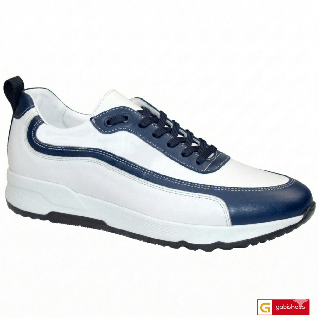 Pantofi Sport Piele Naturala Alb cu Bleumarin Gabriel 4339-4

Material: Piele Naturala
Culoare: Alb cu bleumarin
Tip: Pantofi
Stil: Sport
Caracteristici Pantofi sport piele naturala bleumarin si alba
- Pantofi piele naturala sistem de inchidere cu siret&nbsp;
- Pantofi sport cu burete special extra-confort
- Talpa negru cu alb , brant interior cu burete special , mesina naturala&nbsp;&nbsp;
- Inaltime talpa : 3,5 cm&nbsp;
- Schimb gratuit
*Masuratori realizate pentru marimea 41.

Pantofii&nbsp;sunt confecti