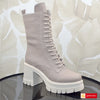 Bocanci Dama Piele Naturala Taupe Gabinna 3711-29

Material: Piele Naturala&nbsp;
Culoare: Bej
Tip: Ghete
Stil: Casual
Caracteristici Ghete casual dama piele naturala taupe
- Ghete piele naturala taupe cu fermoar si siret
- Ghete cu burete special extra-confort
- Talpa bej , brant interior cu burete special mesina naturala si blanita neagra groasa
- Inaltime talpa : 9 cm
- Schimb gratuit
*Masuratori realizate pentru marimea 37.&nbsp; Mesina naturala complet +35 lei

Ghetele sunt confectionate din piele de c