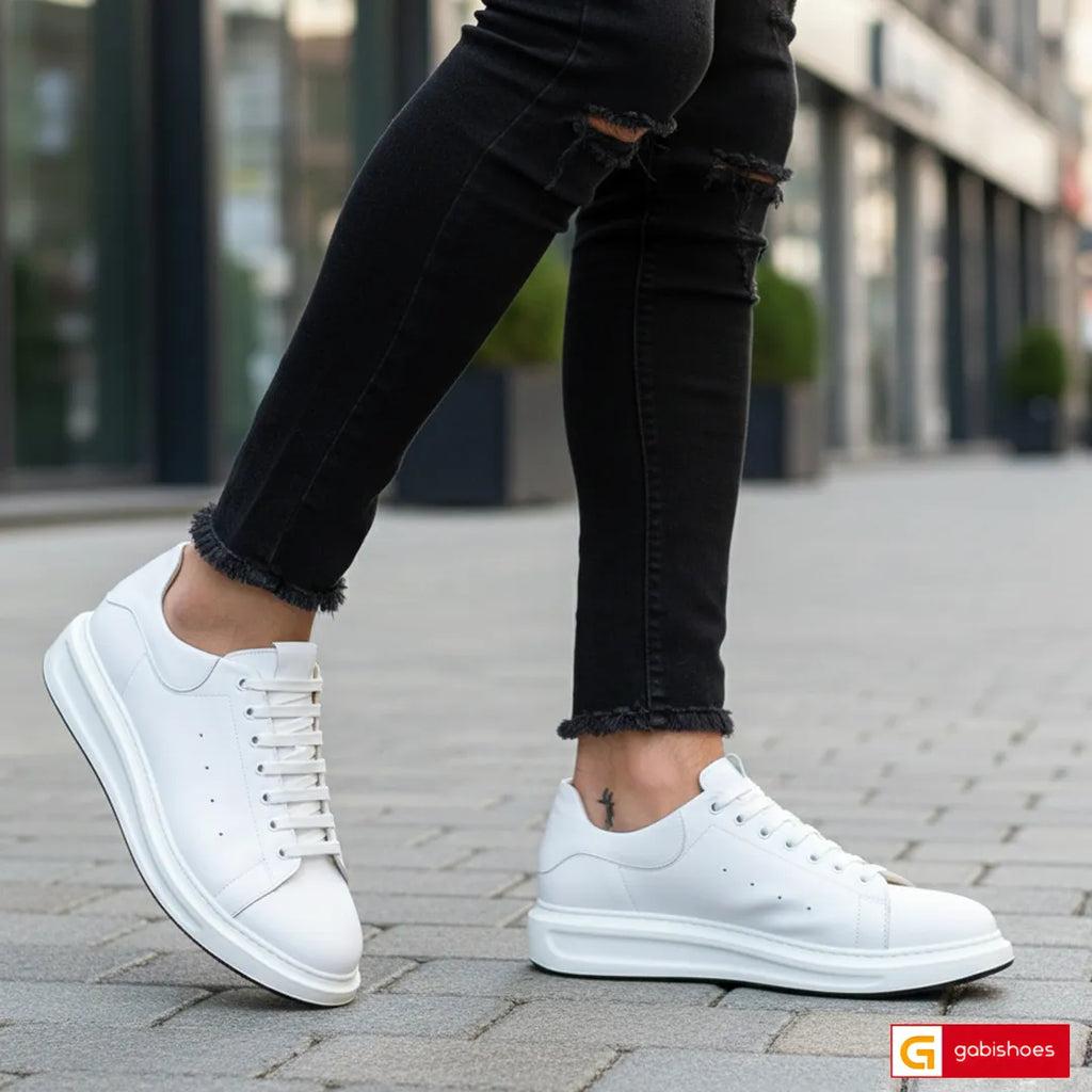 Pantofi Sport Piele Naturala Alba Lorena 3572-1

Material: Piele Naturala
Culoare: Alba
Tip: Pantofi
Stil: Sport
Caracteristici Pantofi sport piele naturala alba
- Pantofi piele naturala sistem de inchidere cu siret&nbsp;
- Pantofi sport cu burete special extra-confort
- Talpa alb cu negru cusuta , brant interior cu burete special , mesina naturala&nbsp;&nbsp;
- Inaltime talpa : 4,5 cm&nbsp;
- Schimb gratuit&nbsp;&nbsp;
*Masuratori realizate pentru marimea 41.

Pantofii&nbsp;sunt confectionatii din piele de