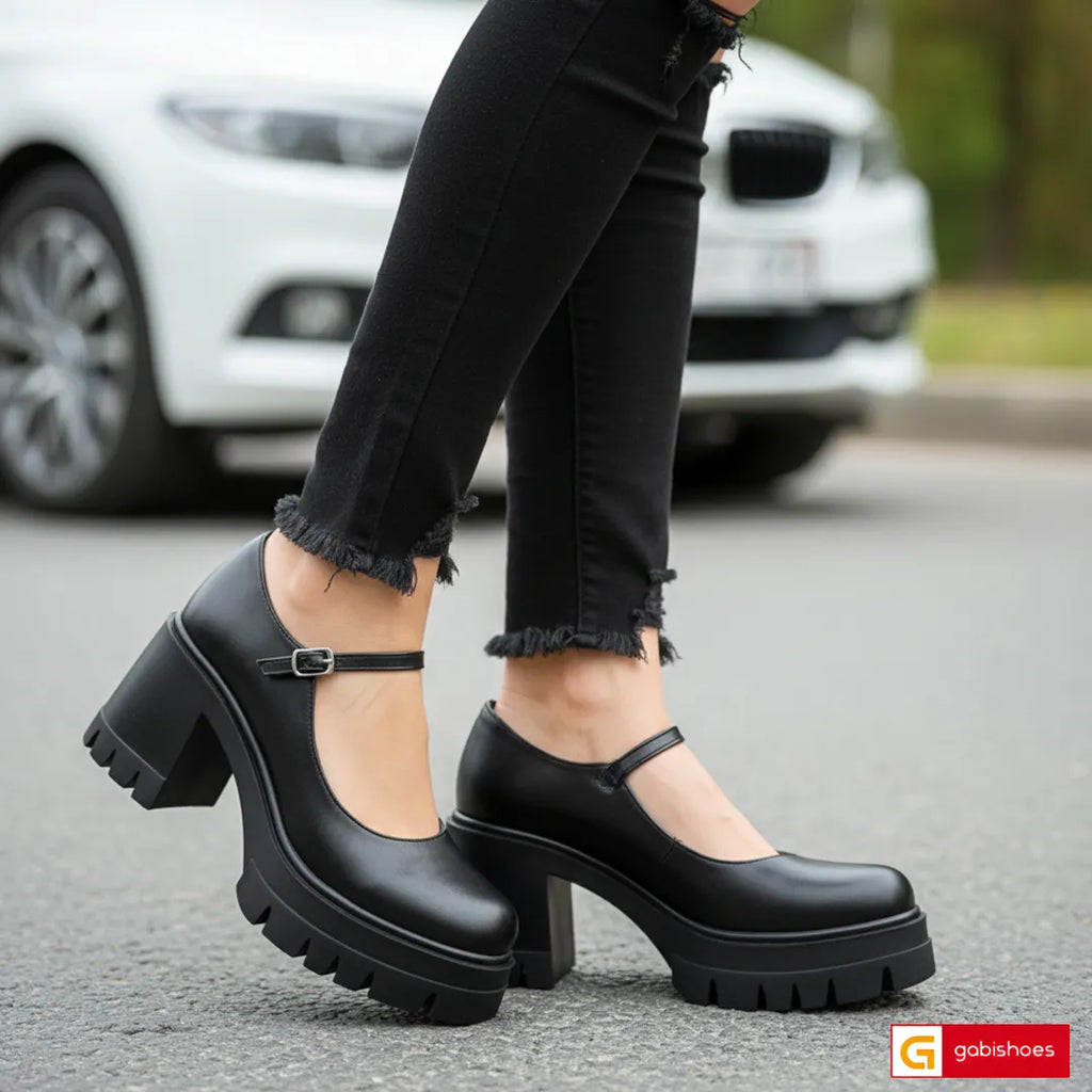 Material: Piele Naturala&nbsp;
Culoare: Neagra
Tip: Pantofi&nbsp;
Stil: Casual

- Pantofi piele naturala neagra&nbsp;
- Pantofi cu catarama
- Talpa neagra&nbsp;
- Interior brant cu burete special, mesina naturala&nbsp;
- Talpa inaltime 7.5 cm toc, talpa usoara
Schimb gratuit

* Masuratori realizează pentru marimea 37

Acesta este un tabel propriu de mărimi.

Marime	34	35	36	37	38	39	40
Lungime Picior(CM)	22.3	23	23.8	24,5	25.2	25.9	26.6