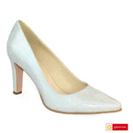 Material: Piele Naturala
Culoare:&nbsp;Alb Ivoar Sidef
Tip: Pantofi
Stil: Elegant

- Pantofi piele naturala 476-1
- Pantofi cu burete special extra-confort
- Talpa bej , varf ascutit , brant interior cu burete special mesina naturala bej
- Inaltime toc: 8 cm ,&nbsp;imbracat in piele
- Schimb gratuit
*Masuratori realizate pentru marimea 37