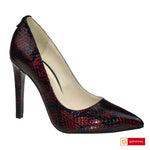 -Material: Piele Naturala Lacuita
-Culoare: Bordo cu negru
-Tip: Pantofi
-Stil: Office

- Pantofi piele naturala lacuita cu model bordo cu negru
- Pantofi cu burete special extra-confort
- Talpa negra , ascutit , brant interior cu burete special mesina naturala bej
- Inaltime toc: 11 cm
- Schimb gratuit
*Masuratori realizate pentru marimea 37