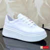 Material: Piele Naturala&nbsp;
Culoare:&nbsp;Alba
Tip: Pantofi
Stil: Casual

- Pantofi piele naturala&nbsp;alba ,pantofi cu siret
- Pantofi cu burete special extra-confort ,la cerere se poate face cu mesina naturala alba
- Talpa alba cusuta, varf rotunt, brant interior cu burete special , mesina naturala bej
- Inaltime talpa : 5,5 cm in spate si 3 cm in fata ,talpa foarte usoara ,material spuma (eva )
- Schimb gratuit
*Masuratori realizate pentru marimea 37