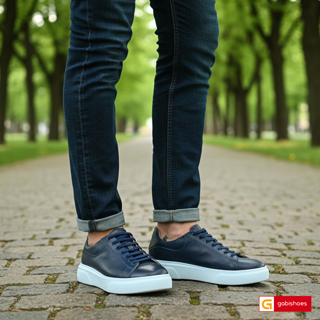 Material: Piele Naturala
Culoare: Bleumarin
Tip: Pantofi
Stil: Casual

- Pantofi piele naturala bleumarin
- Pantofi cu burete special extra-confort
- Talpa alba cusuta , varf rotunt, brant interior cu burete special , mesina naturala
- Inaltime talpa : 4 cm&nbsp;
*Masuratori realizate pentru marimea 41