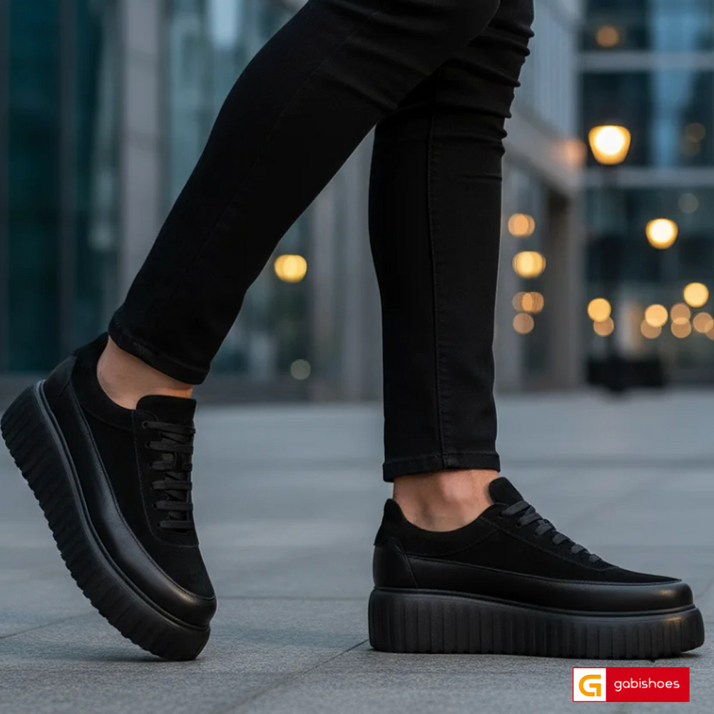 Pantofi Sport Dama Piele Naturala Neagra Lorena 4005-1

Material: Piele Naturala
Culoare: Neagra
Tip: Pantofi
Stil: Sport
Caracteristici Pantofi sport piele naturala intoarsa neagra cu piele naturala neagra
- Pantofi piele naturala intoarsa neagra , sistem de inchidere cu siret&nbsp;
- Pantofi sport cu burete special extra-confort
- Talpa neagra cusuta , brant interior cu burete special , mesina naturala&nbsp;&nbsp;
- Inaltime talpa : 4,5 cm&nbsp;
- Schimb gratuit
*Masuratori realizate pentru marimea 41.

P