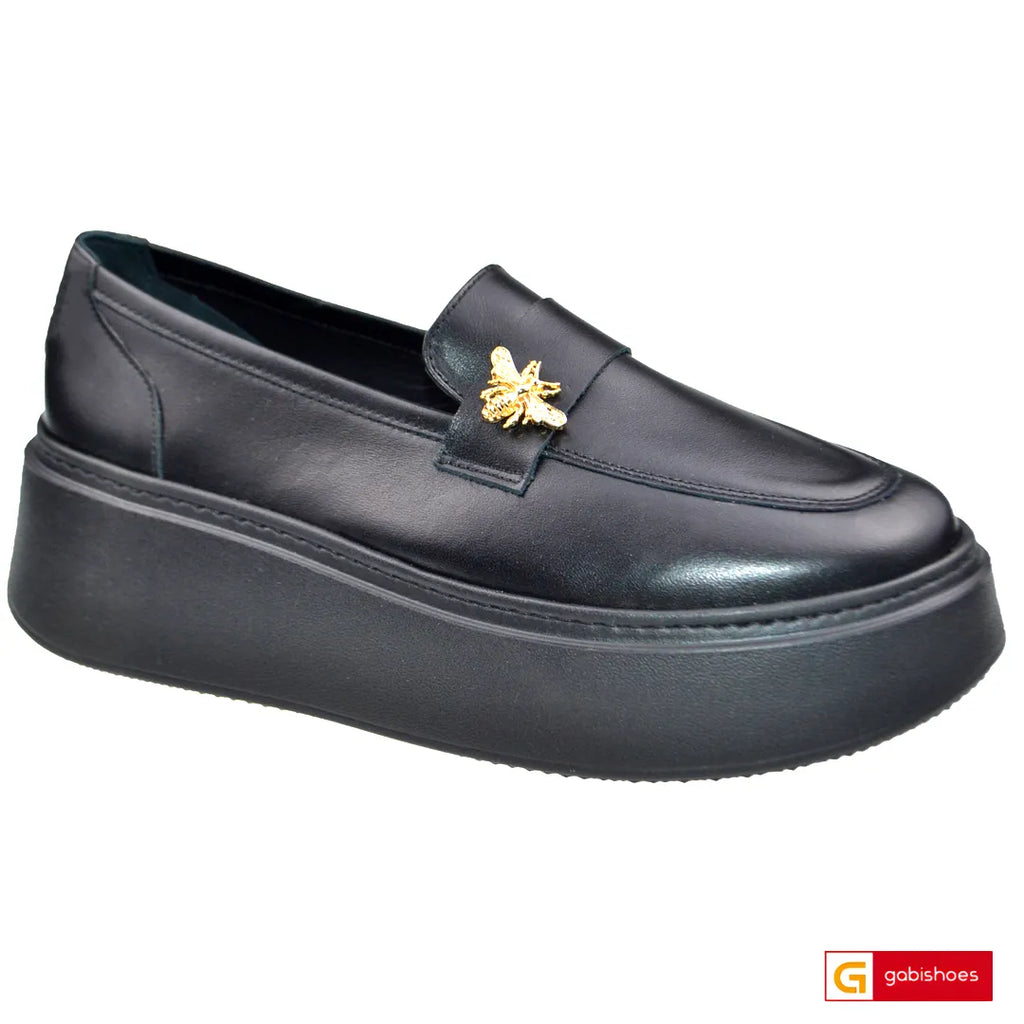Pantofi Sport Dama Piele Naturala Neagra Lorena 4006-3

Material: Piele Naturala
Culoare: Neagra
Tip: Pantofi
Stil: Sport
Caracteristici: Pantofi sport piele naturala neagra
- Pantofi piele naturala neagra&nbsp;
- Pantofi sport cu burete special extra-confort
- Talpa neagra cusuta , brant interior cu burete special , mesina naturala&nbsp;&nbsp;
- Inaltime talpa : 6 cm&nbsp;
- Schimb gratuit
*Masuratori realizate pentru marimea 37.

Pantofii sunt confectionati din piele de calitate superioara.

Talpa pantofi